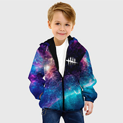 Куртка с капюшоном детская Dead by Daylight space game, цвет: 3D-черный — фото 2
