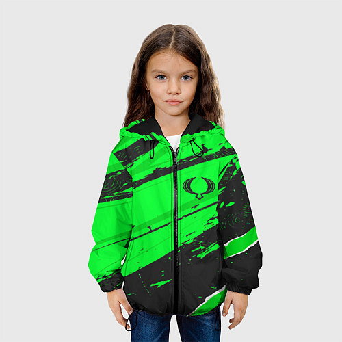 Детская куртка SsangYong sport green / 3D-Черный – фото 3