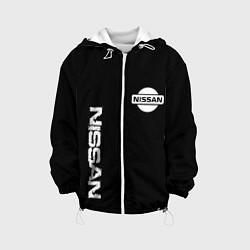 Детская куртка Nissan logo white auto