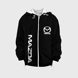 Детская куртка Mazda white logo