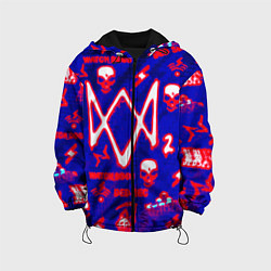 Детская куртка Watch dogs neon