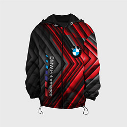 Детская куртка BMW geometry stripes red