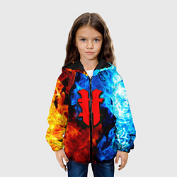 Куртка с капюшоном детская Starcraft fire steel, цвет: 3D-черный — фото 2