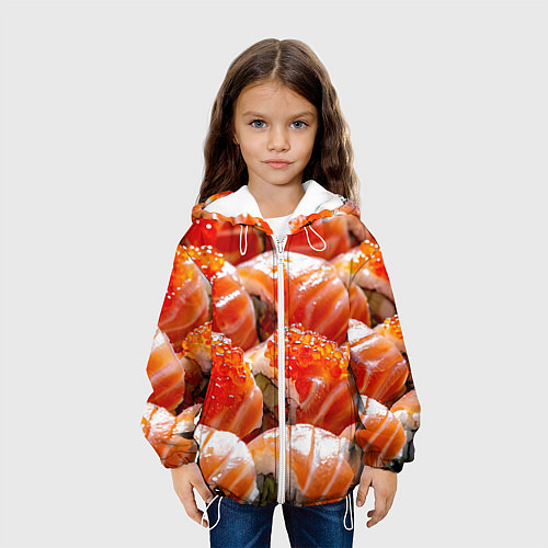 Детская куртка Ролл Филадельфия / 3D-Белый – фото 3