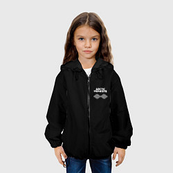 Куртка с капюшоном детская Arctic Monkeys - classic black color, цвет: 3D-черный — фото 2