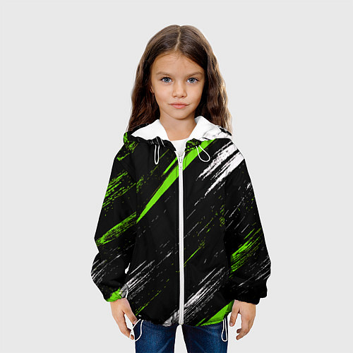 Детская куртка Sports suit / 3D-Белый – фото 3