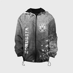 Детская куртка Borussia - grey gradient вертикально