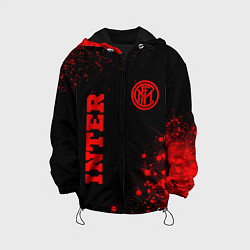 Детская куртка Inter - red gradient вертикально
