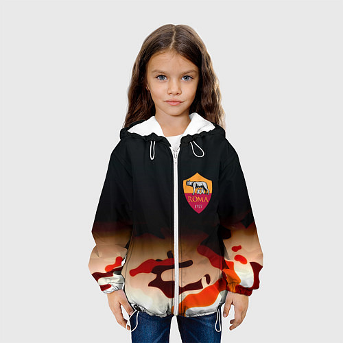 Детская куртка Roma камуфляжный стиль / 3D-Белый – фото 3