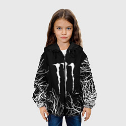 Куртка с капюшоном детская Monster energy лес, цвет: 3D-черный — фото 2