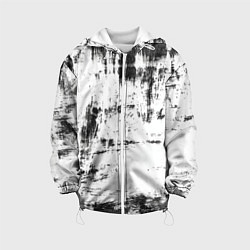 Детская куртка Color black and white