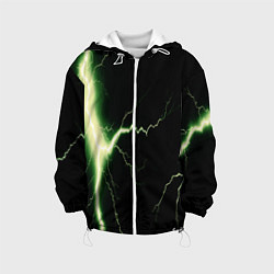 Детская куртка Lightning yellow текстура