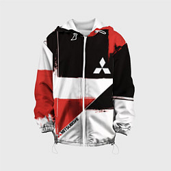 Детская куртка Митсубиси логотип