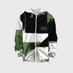 Детская куртка Subaru эмблема