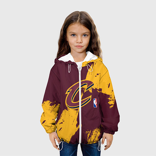 Детская куртка Cleveland Cavaliers NBA team / 3D-Белый – фото 3