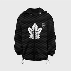 Детская куртка Торонто Мейпл Лифс - черные треугольники