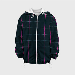 Детская куртка Color black stripes