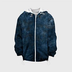 Детская куртка Абстракция - old blue wall with black stains