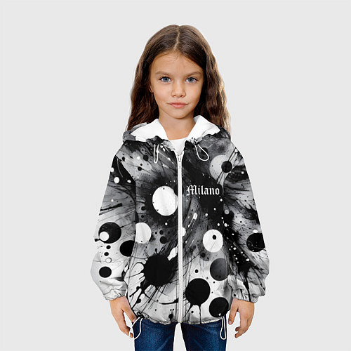 Детская куртка Abstract fantasy pattern - Milano / 3D-Белый – фото 3