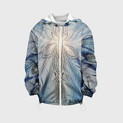 Детская куртка Ледяной перьевой орнамент со светом