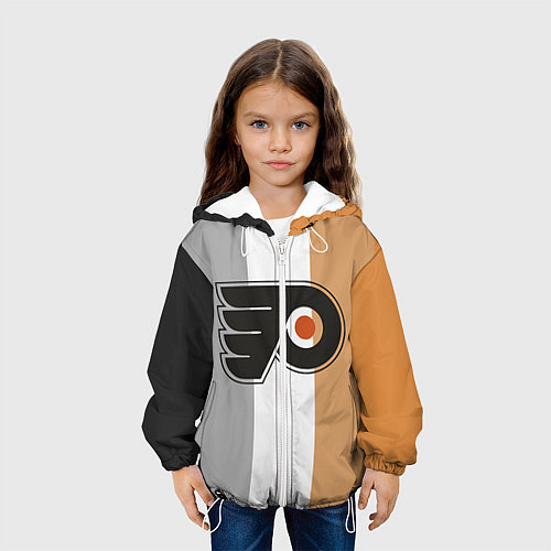 Детская куртка Philadelphia Flyers / 3D-Белый – фото 3