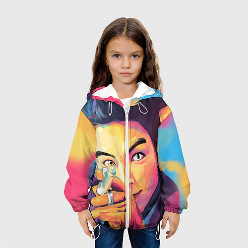 Детская куртка Big Bang Art / 3D-Белый – фото 3