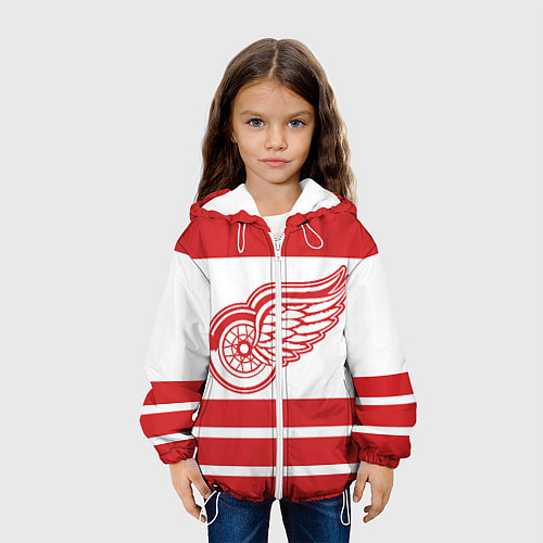 Детская куртка Detroit Red Wings / 3D-Белый – фото 3