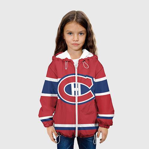 Детская куртка Montreal Canadiens / 3D-Белый – фото 3