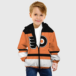 Куртка с капюшоном детская Philadelphia Flyers, цвет: 3D-черный — фото 2