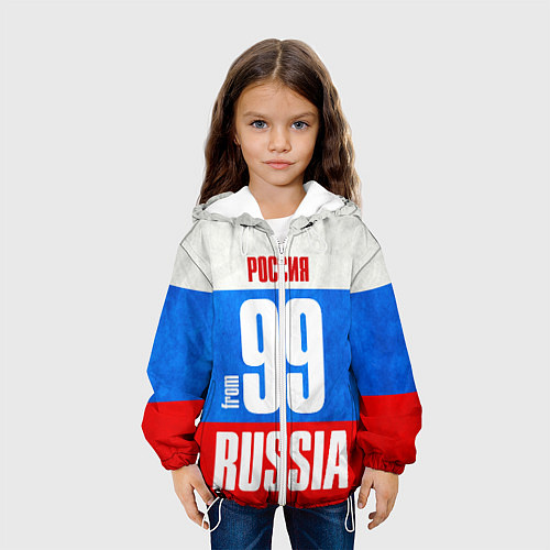 Детская куртка Russia: from 99 / 3D-Белый – фото 3