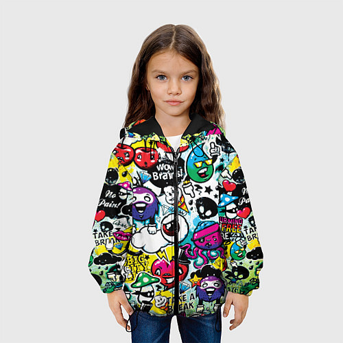 Детская куртка Bombing / 3D-Черный – фото 3