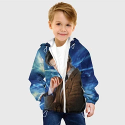 Куртка с капюшоном детская 11th Doctor Who, цвет: 3D-белый — фото 2