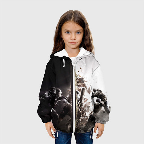 Детская куртка SWAT / 3D-Белый – фото 3