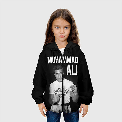 Детская куртка Muhammad Ali / 3D-Черный – фото 3