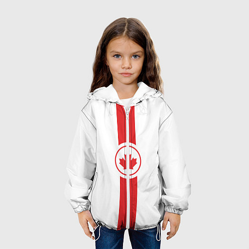 Детская куртка Канада / 3D-Белый – фото 3