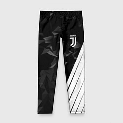 Леггинсы для девочки FC Juventus: Abstract, цвет: 3D-принт