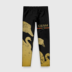 Леггинсы для девочки GUSSI: Gold Edition, цвет: 3D-принт