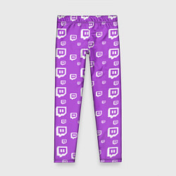 Детские легинсы Twitch: Violet Pattern