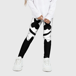 Леггинсы для девочки MELLO BLACK x WHITE, цвет: 3D-принт — фото 2