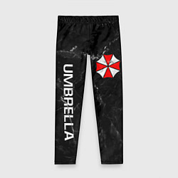 Леггинсы для девочки UMBRELLA CORP, цвет: 3D-принт