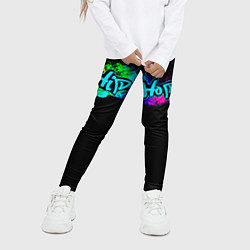 Леггинсы для девочки Hip-Hop, цвет: 3D-принт — фото 2
