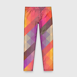 Леггинсы для девочки Vivid gradient, цвет: 3D-принт