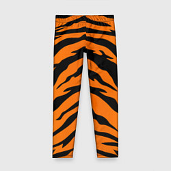 Леггинсы для девочки Шкура тигра, цвет: 3D-принт