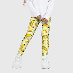 Леггинсы для девочки Банановый Бум, цвет: 3D-принт — фото 2