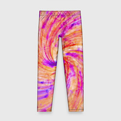 Детские легинсы Color swirls