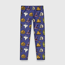 Детские легинсы Halloween pattern