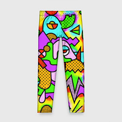 Леггинсы для девочки Psychedelic acid, цвет: 3D-принт