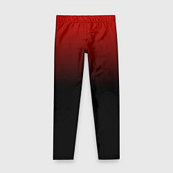 Леггинсы для девочки Дерзкий градиент, цвет: 3D-принт