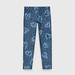 Детские легинсы Hearts on denim