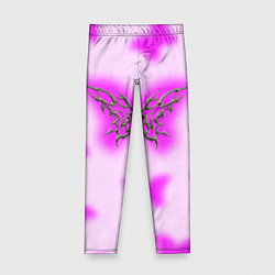 Детские легинсы Y2K purple butterfly